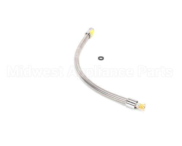 B-0026-H2A T&S Brass Hose, 26 Flexible Stainless Steel, Less