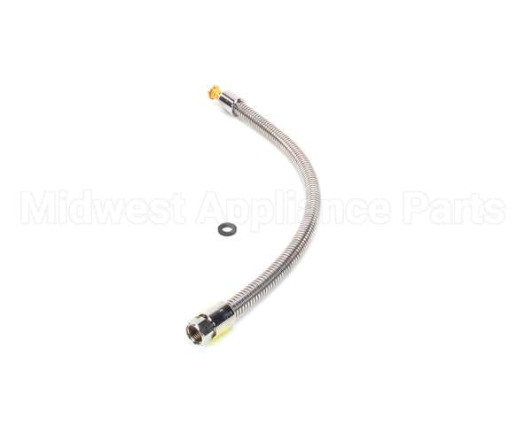 B-0026-H2A T&S Brass Hose, 26 Flexible Stainless Steel, Less