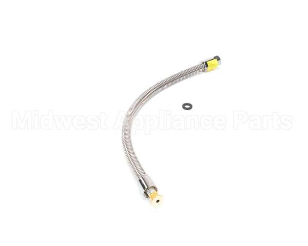 B-0026-H2A T&S Brass Hose, 26 Flexible Stainless Steel, Less