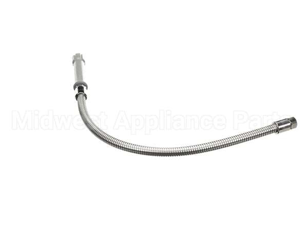 B-0028-H T&S Brass Hose, 28 Flexible Stainless Steel