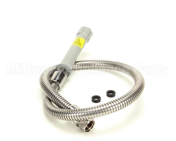 B-0036-H T&S Brass Hose, 36 Flexible Stainless Steel