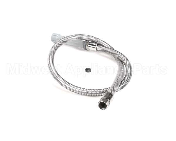 B-0050-H T&S Brass Hose, 50 Flexible Stainless Steel (Gray