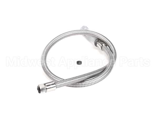 B-0050-H T&S Brass Hose, 50 Flexible Stainless Steel (Gray