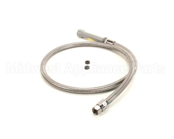 B-0060-H T&S Brass Hose, 60 Flexible Stainless Steel