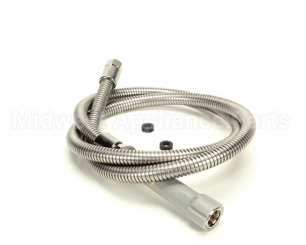 B-0068-H T&S Brass Hose, 68 Flexible Stainless Steel (Gray