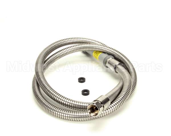 B-0068-H T&S Brass Hose, 68 Flexible Stainless Steel (Gray
