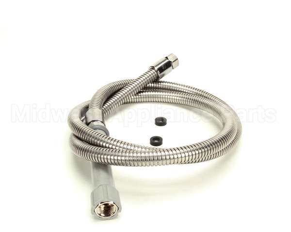 B-0068-H T&S Brass Hose, 68 Flexible Stainless Steel (Gray