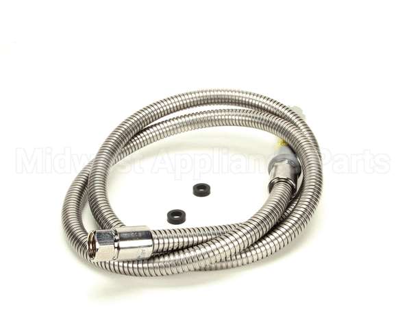 B-0068-H T&S Brass Hose, 68 Flexible Stainless Steel (Gray