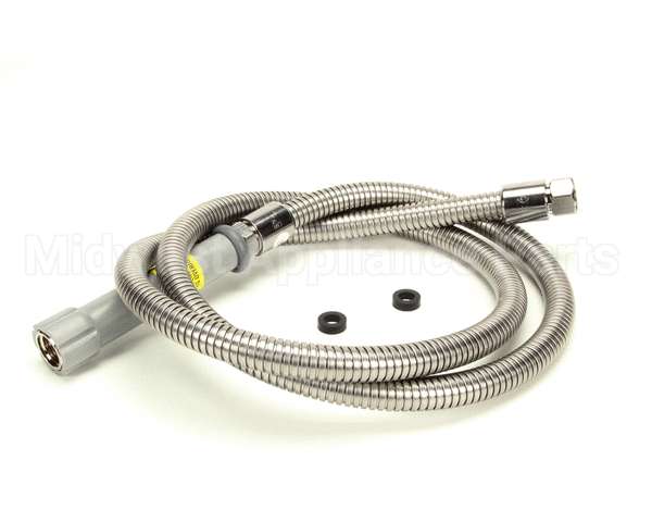 B-0068-H T&S Brass Hose, 68 Flexible Stainless Steel (Gray