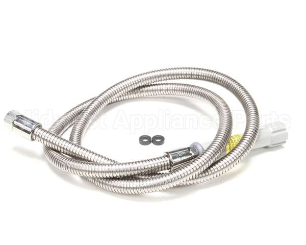 B-0072-H T&S Brass Hose, 72 Flexible Stainless Steel (Gray