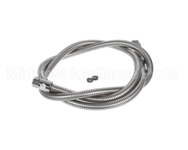 B-0084-H T&S Brass 84 Flexible Stainless Steel Hose With Sp