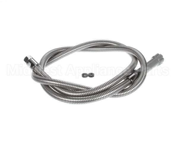 B-0084-H T&S Brass 84 Flexible Stainless Steel Hose With Sp