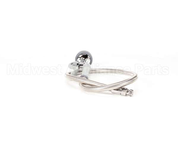 B-0100 T&S Brass Spray Valve (B-0107) With 44 Flexible St