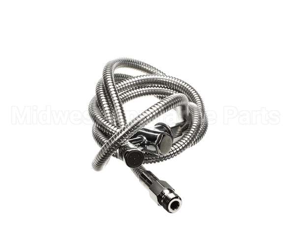 B-0101-A84 T&S Brass Push-Button Spray Valve W/ Aerator, 84 F