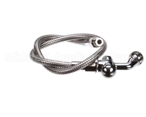 B-0101 T&S Brass Spray Valve W/ Rosespray Head & 38 Flexi