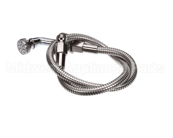 B-0101 T&S Brass Spray Valve W/ Rosespray Head & 38 Flexi