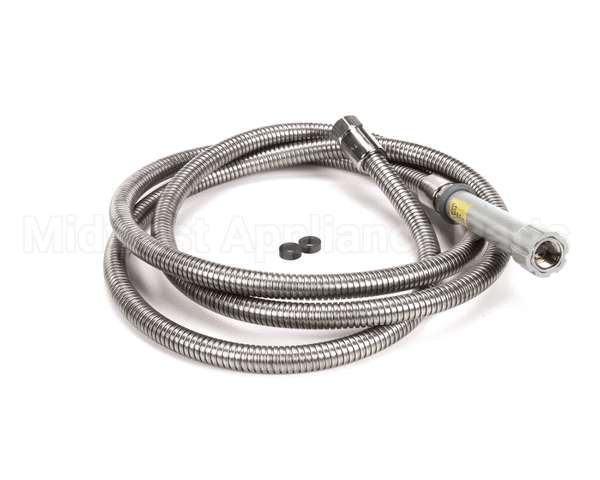 B-0104-H T&S Brass Hose, 104 Flexible Stainless Steel