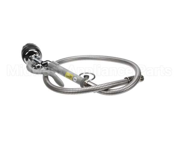 B-0106 T&S Brass Spray Valve With Brush And 44 Flexible S