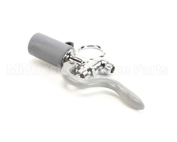 B-0107-J T&S Brass Spray Valve, Gray, Low-Flow Spray Tip, 1