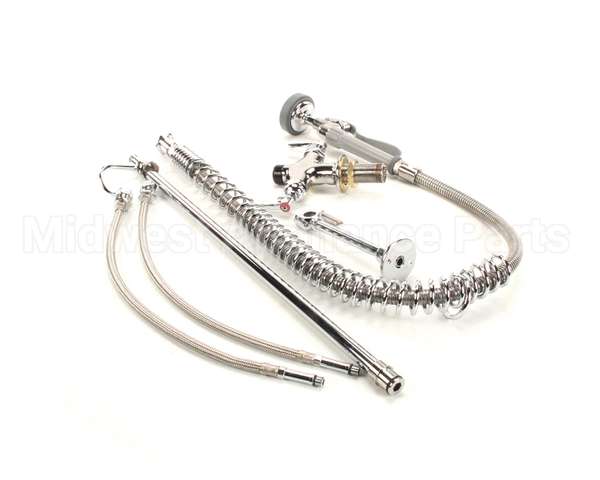 B-0113-B T&S Brass Easyinstall Pre-Rinse, Spring Action, Si