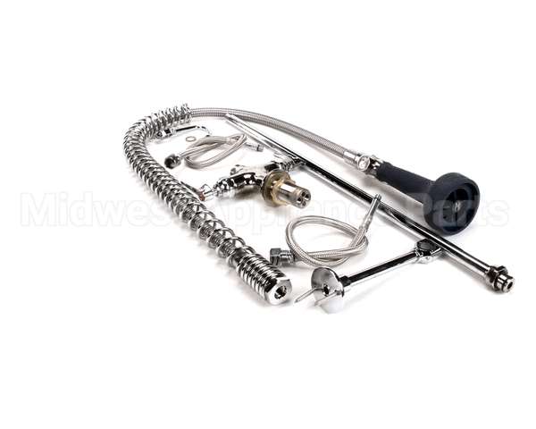 B-0113-B08C T&S Brass Easyinstall Prerinse:single Hole Deck