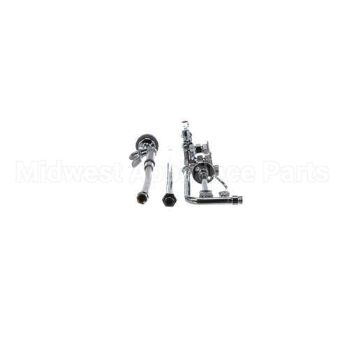 B-0131-B T&S Brass Pre-Rinse, Overhead Swivel Arm, 8 Wall M