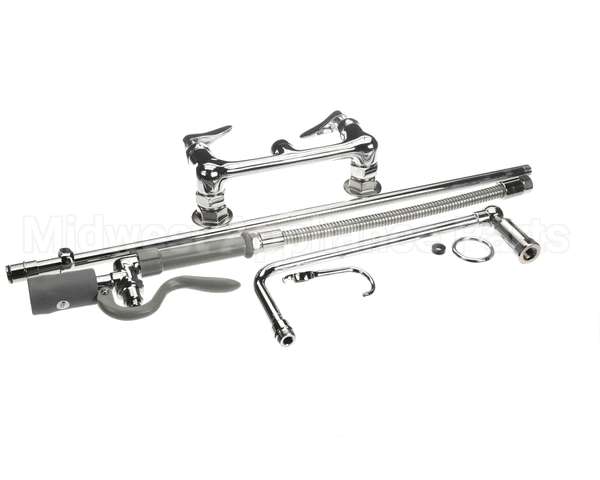 B-0131-C T&S Brass Prerinse Overhead Swivel Arm Wall Mou