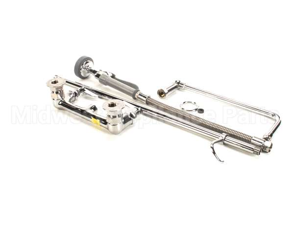 B-0131 T&S Brass Pre-Rinse, Overhead Swivel Arm, 8 Wall M