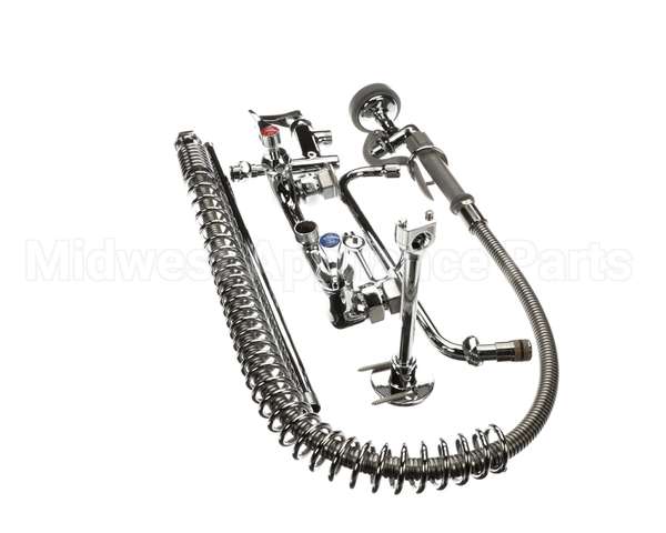 B-0133-12-CR-B T&S Brass Pre-Rinse Unit W/ Ceramas & Wall Bracket