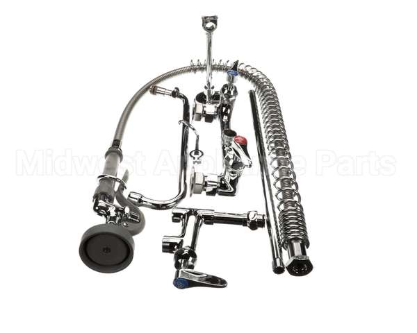 B-0133-12-CR-B T&S Brass Pre-Rinse Unit W/ Ceramas & Wall Bracket