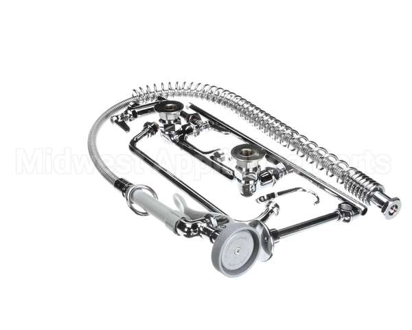 B-0133-ADF12-B T&S Brass Easyinstall Pre-Rinse Unit: Spring Actio