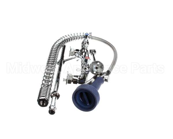 B-0133-B08 T&S Brass Easyinstall Pre-Rinse: 8 Wall Mount, 1/2