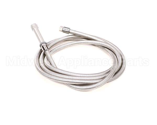 B-0144-H T&S Brass Hose, 144 Flexible Stainless Steel (Gray