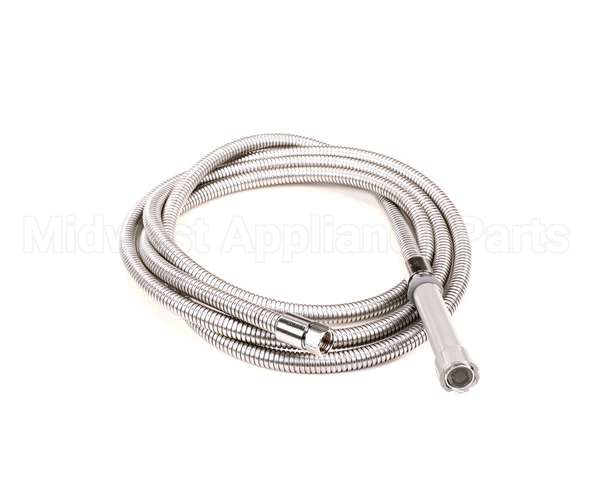 B-0144-H T&S Brass Hose, 144 Flexible Stainless Steel (Gray