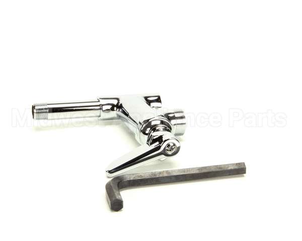 B-0155-LN T&S Brass Add-On Faucet W/ Lever Handle, Less Nozz