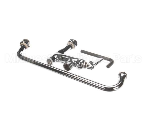 B-0156-EZ T&S Brass Easyinstall Add-On Faucet, 12 Nozzle, Le