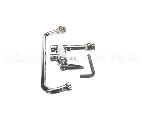 B-0156-EZ T&S Brass Easyinstall Add-On Faucet, 12 Nozzle, Le