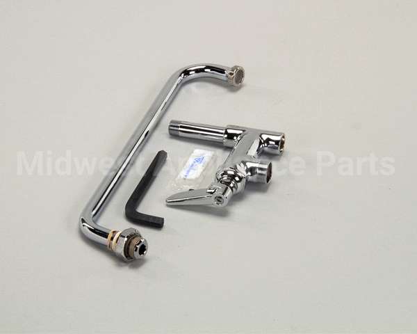 B-0156 T&S Brass Add-On Faucet, 12 Nozzle, Lever Handle,