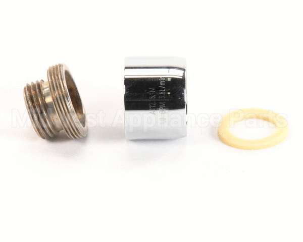B-0199-02-F10 T&S Brass 1.0 Gpm Aerator, 3/8 Npsm Male Threads