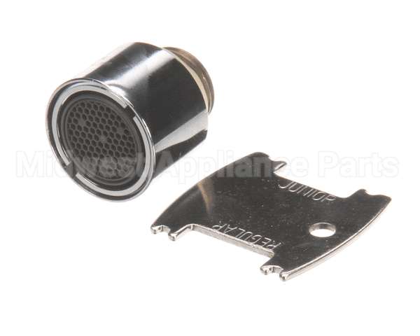 B-0199-07-F10 T&S Brass 1.0 Gpm Vr Aerator, 3/8 Npsm Male Thread