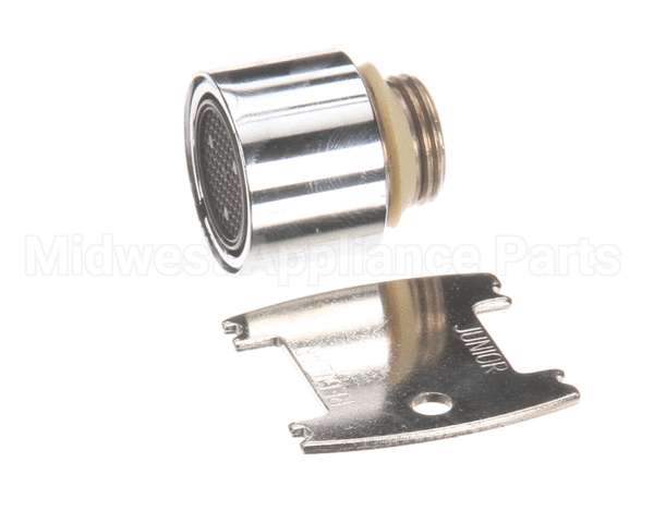 B-0199-07-F10 T&S Brass 1.0 Gpm Vr Aerator, 3/8 Npsm Male Thread