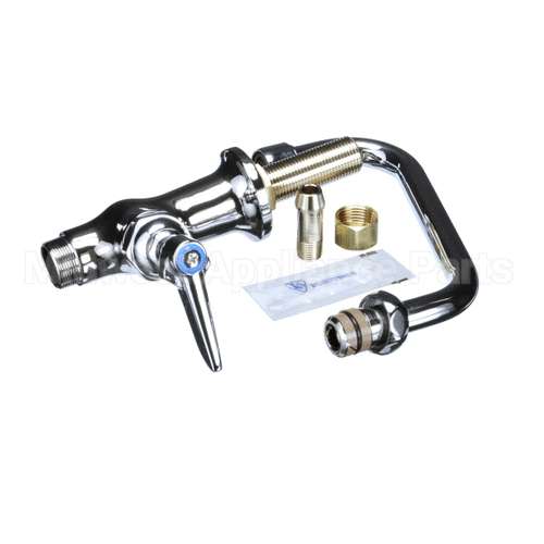 B-0207 T&S Brass Single Pantry Faucet, Single Hole Base,