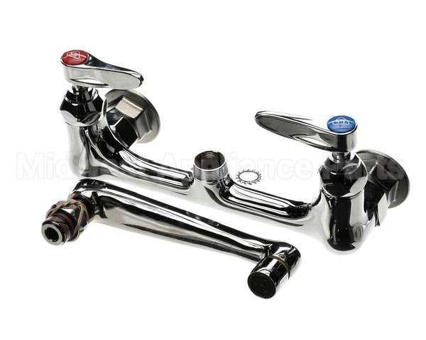 B-0230-01 T&S Brass Mixing Faucet 8 Wall Mount 6 Cast Spou