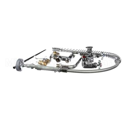 B-0287 T&S Brass Big-Flo Pre-Rinse Unit: 8 Wall Mount, 12