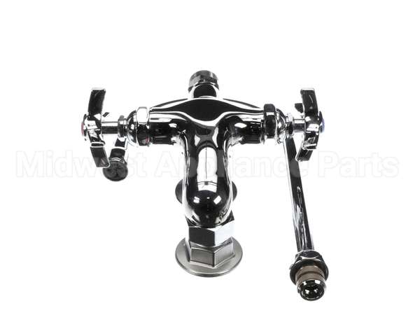 B-0316 T&S Brass Vertical Double Pantry Faucet, Wall Moun