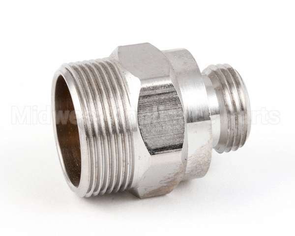 B-0412 T&S Brass Adapter, Rigid To Swivel Adapter