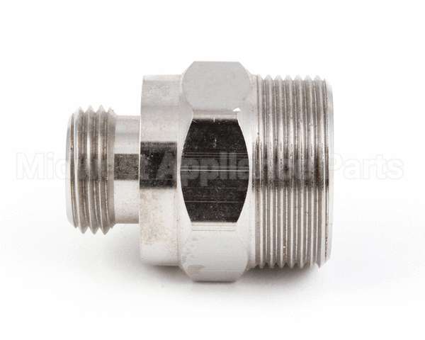 B-0412 T&S Brass Adapter, Rigid To Swivel Adapter