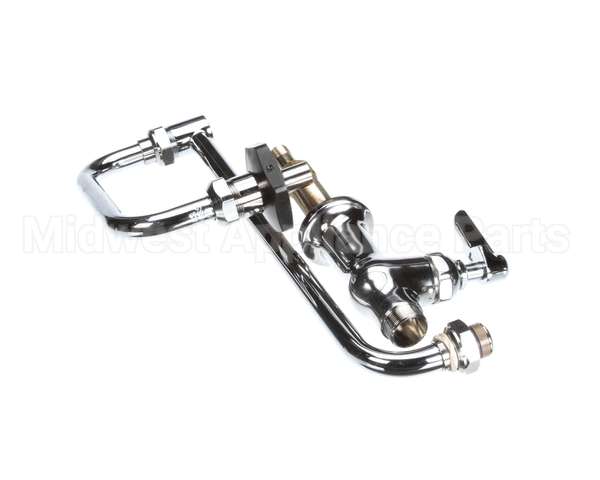 B-0590 T&S Brass Pot Filler, Deck Mount, Single Temp, 18