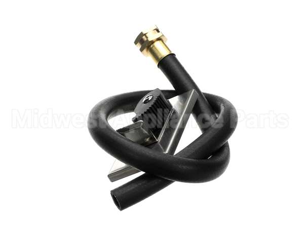 B-0654 T&S Brass Hose Hanger, Stainless Steel, Spring-Loa