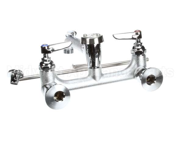 B-0665-RGH T&S Brass Service Sink Faucet, Wall Mount, 8 Cente